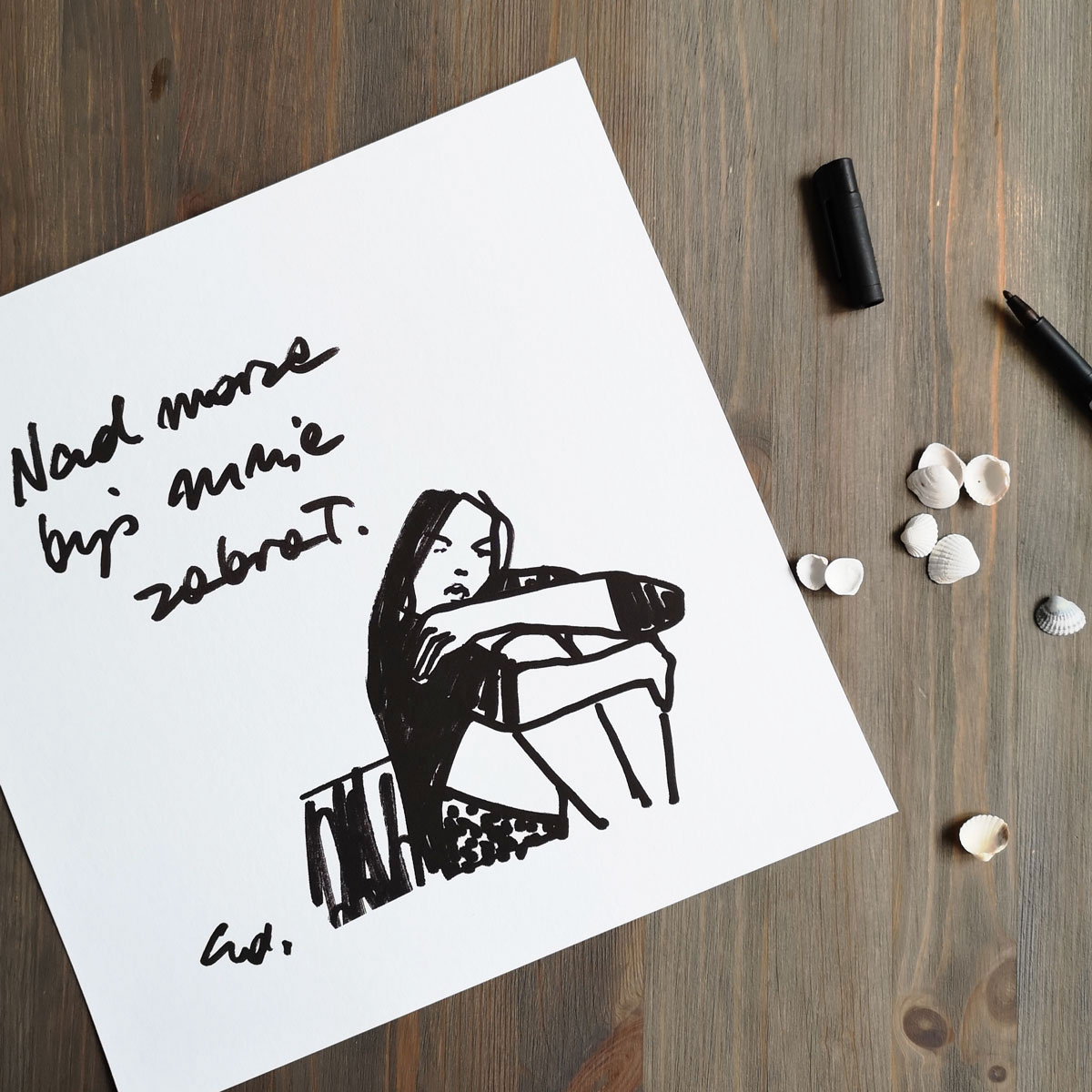 plakat nad morze byś mnie zabrał