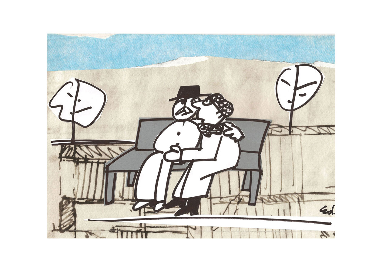 plakat Od rana lepi z niego bałwana