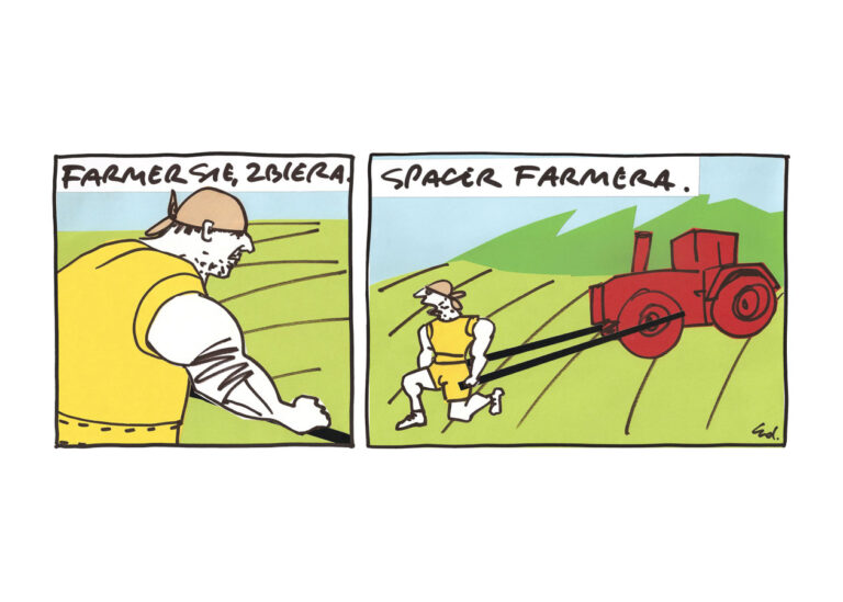 plakat Wykroki chodzone