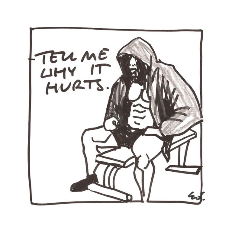 plakat Powiedz mi, dlaczego to boli