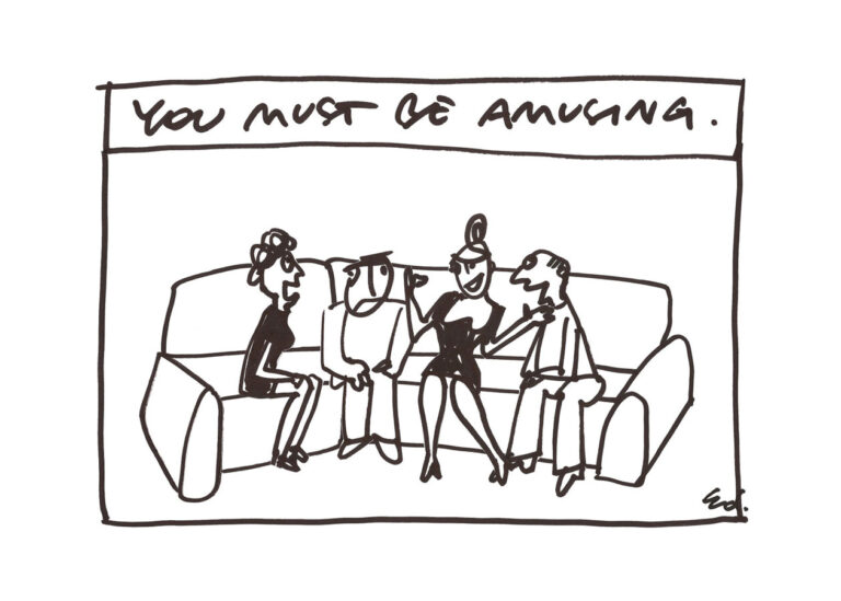 plakat Musisz być zabawny