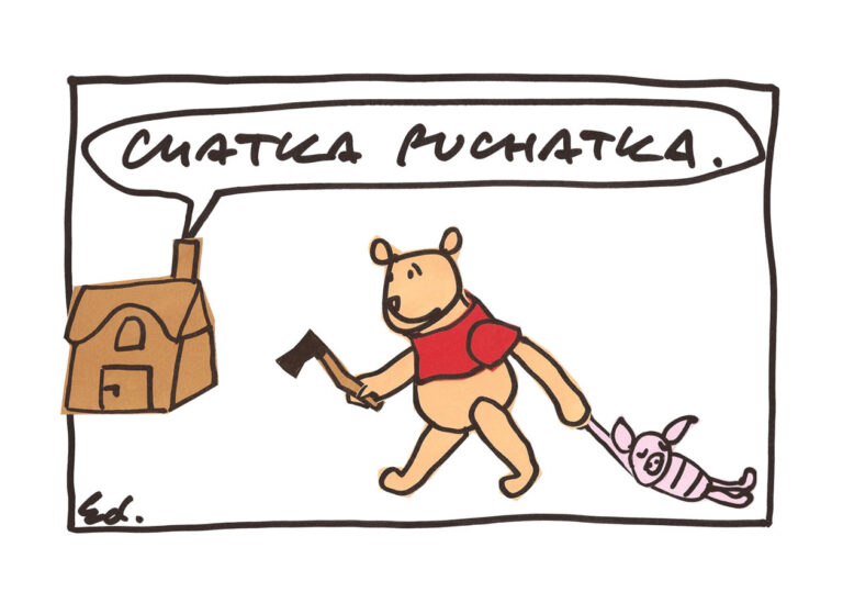 plakat miś puchatek