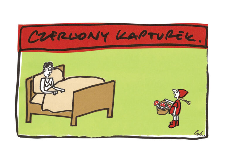 plakat czerwone muchomory