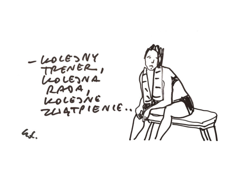 plakat Kolejny trener mnie rozczarowuje