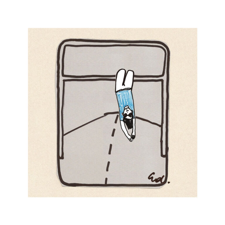 plakat w podróży nudzę się