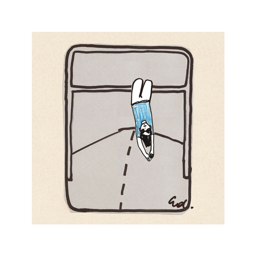 plakat w podróży nudzę się