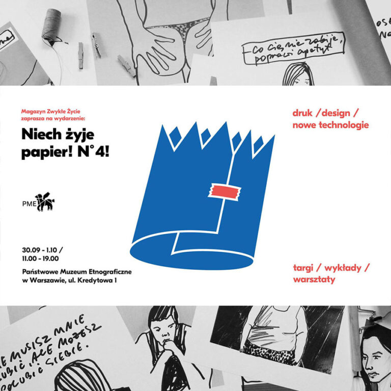 plakaty targi niech żyje papier nr 4