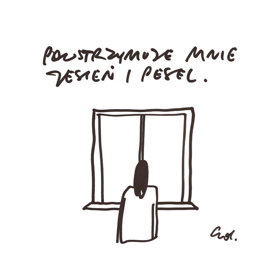 plakat Wszystko przez jesień i mój wiek