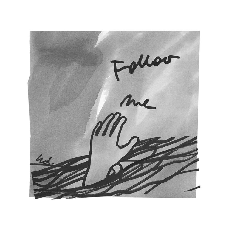 plakat chodź za mną