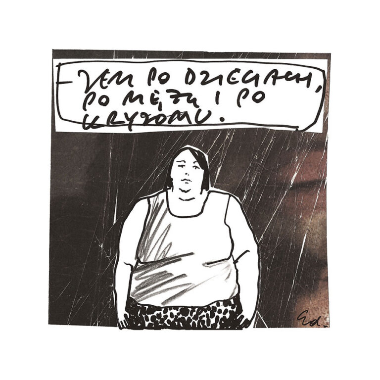 plakat jem po pociechach, po partnerze i po kryjomu