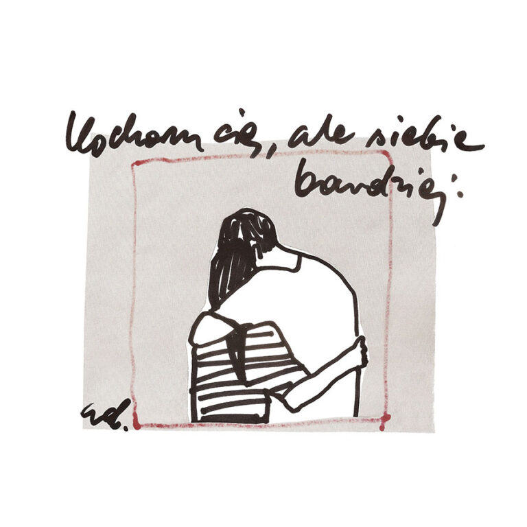 plakat siebie kocham bardziej niż ciebie