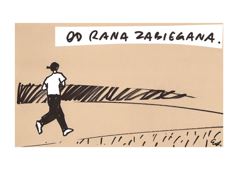 plakat od rana na pełnych obrotach