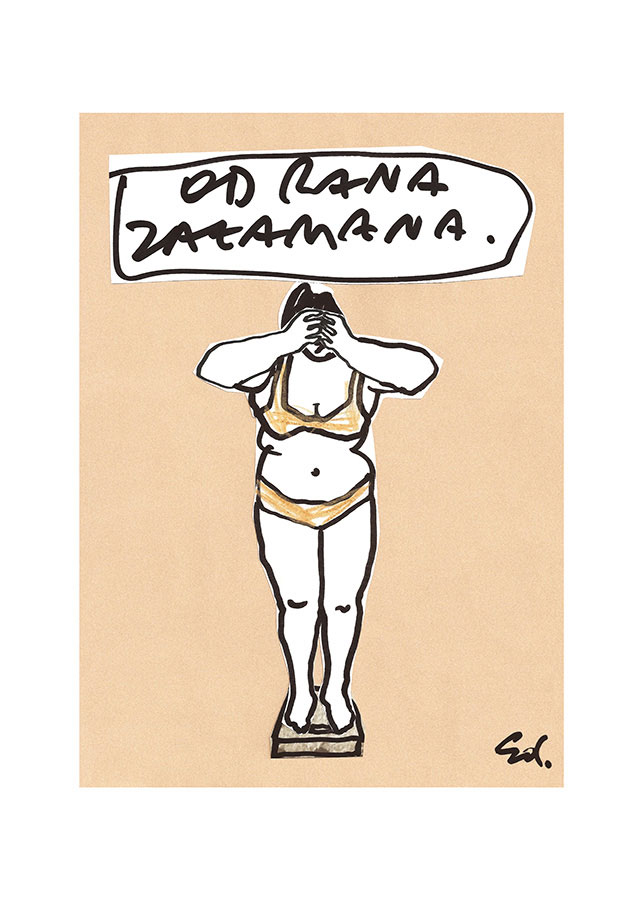 plakat od rana w złym humorze