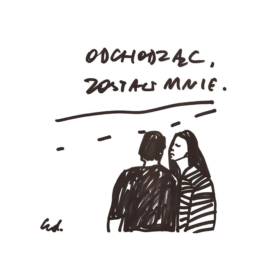 plakat nie zabieraj mnie