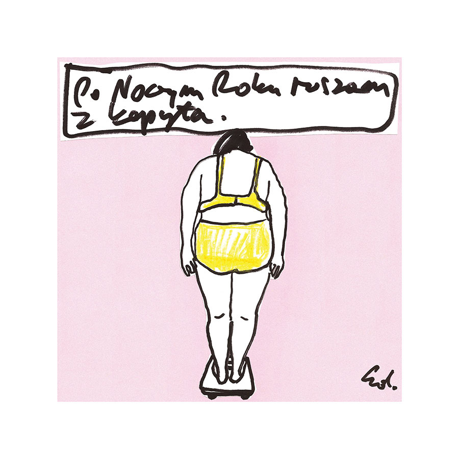 plakat po nowym roku zaczynam od nowa