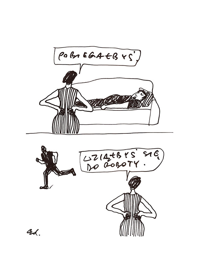 plakat pobiegałbyś - zrobiłbyś coś dla siebie