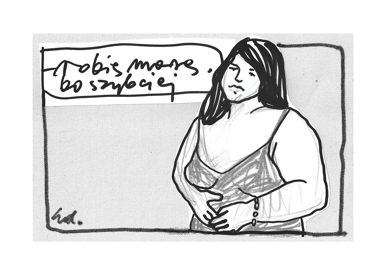 plakat najpierw masa