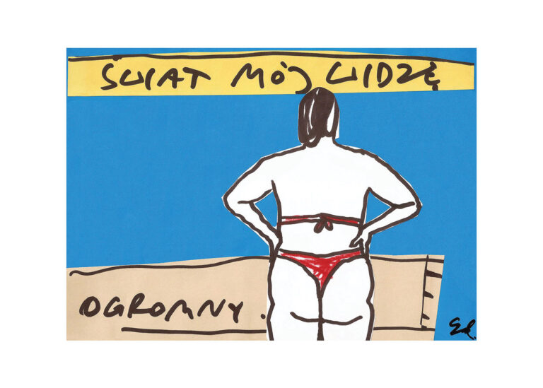 plakat mój świat jest wielki