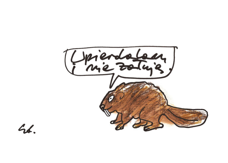 plakat jem bez wyrzutów sumienia