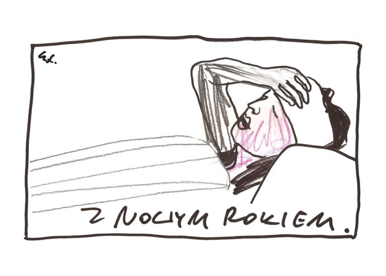 plakat nowy rok nowa ja