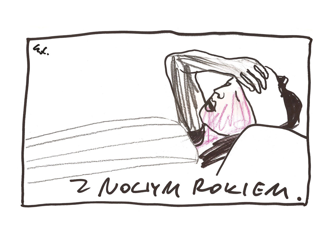 plakat nowy rok nowa ja