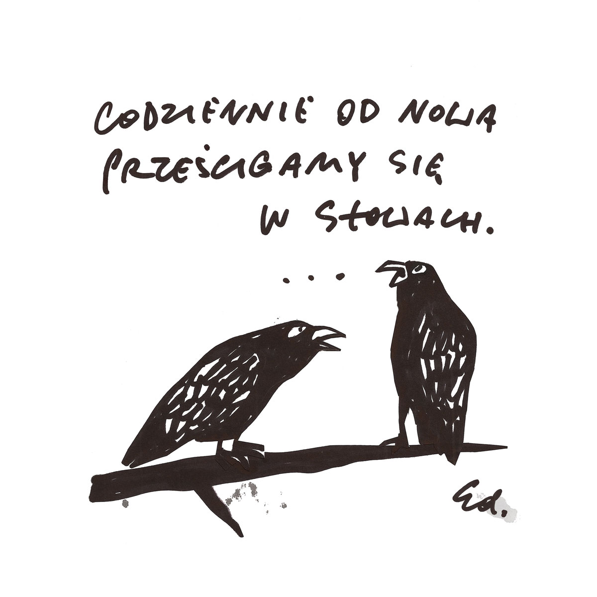 plakat Wyścig na słowa