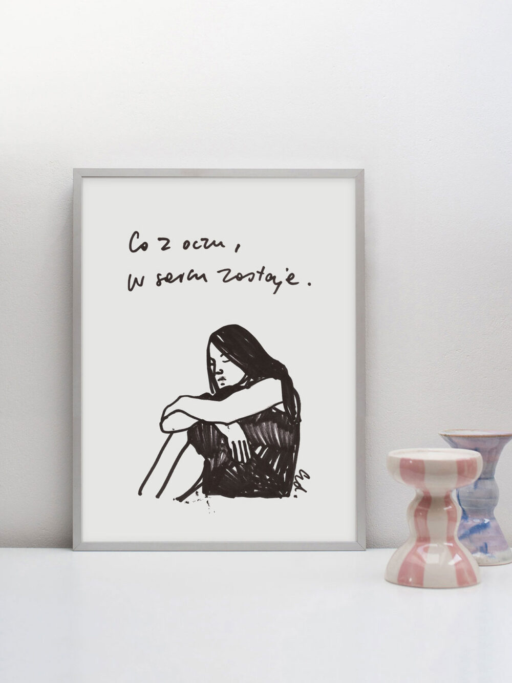 plakat serce nie sługa