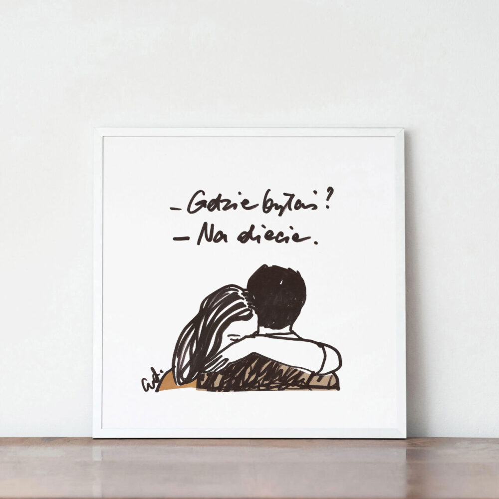 plakat o karmiących powrotach