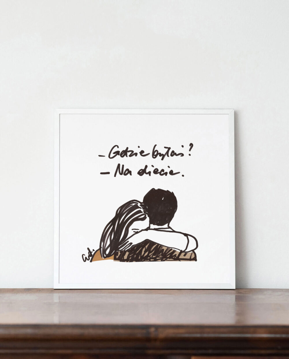 plakat o karmiących powrotach