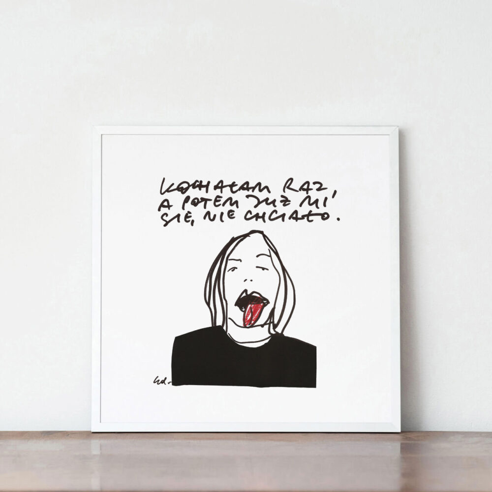 plakat o prawdziwej miłości