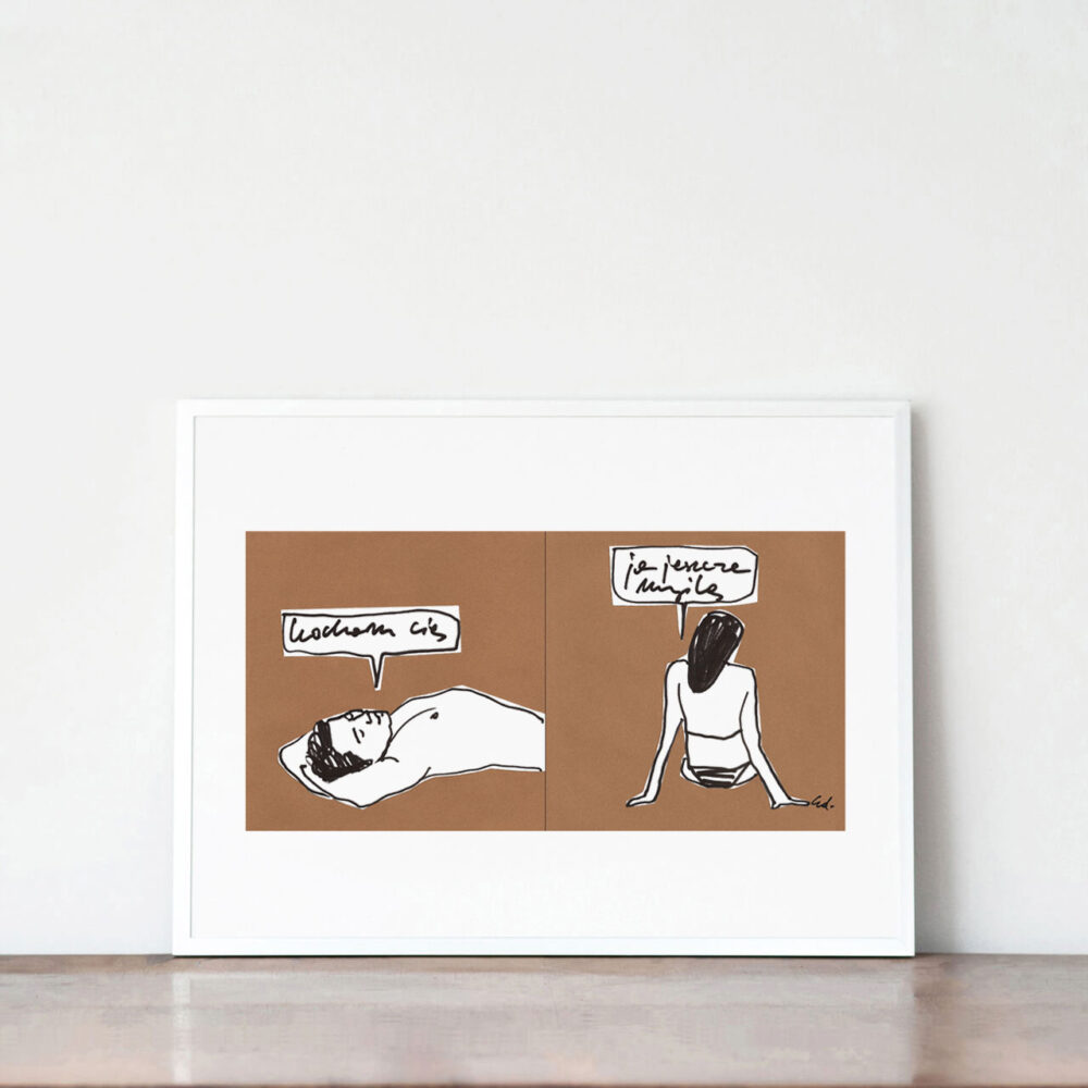 ja cię kocham, a ty śpisz