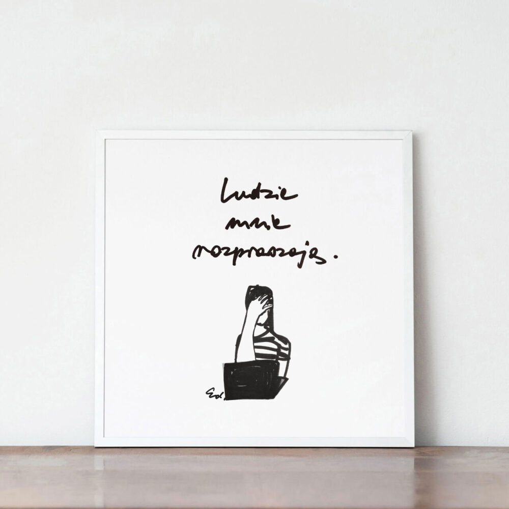 plakat dla zdekoncentrowanych