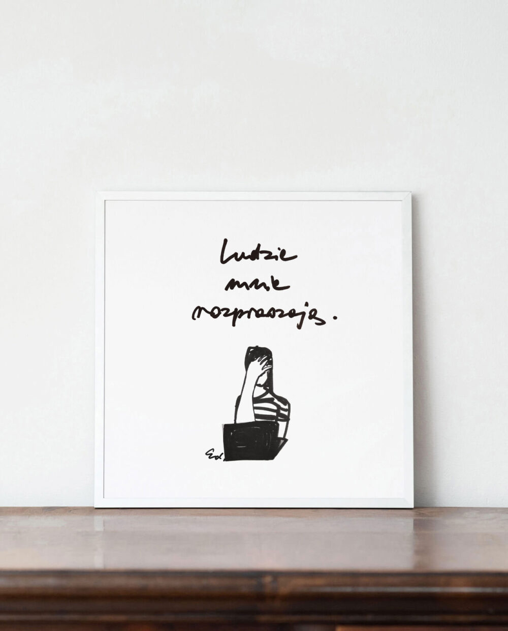 plakat dla zdekoncentrowanych