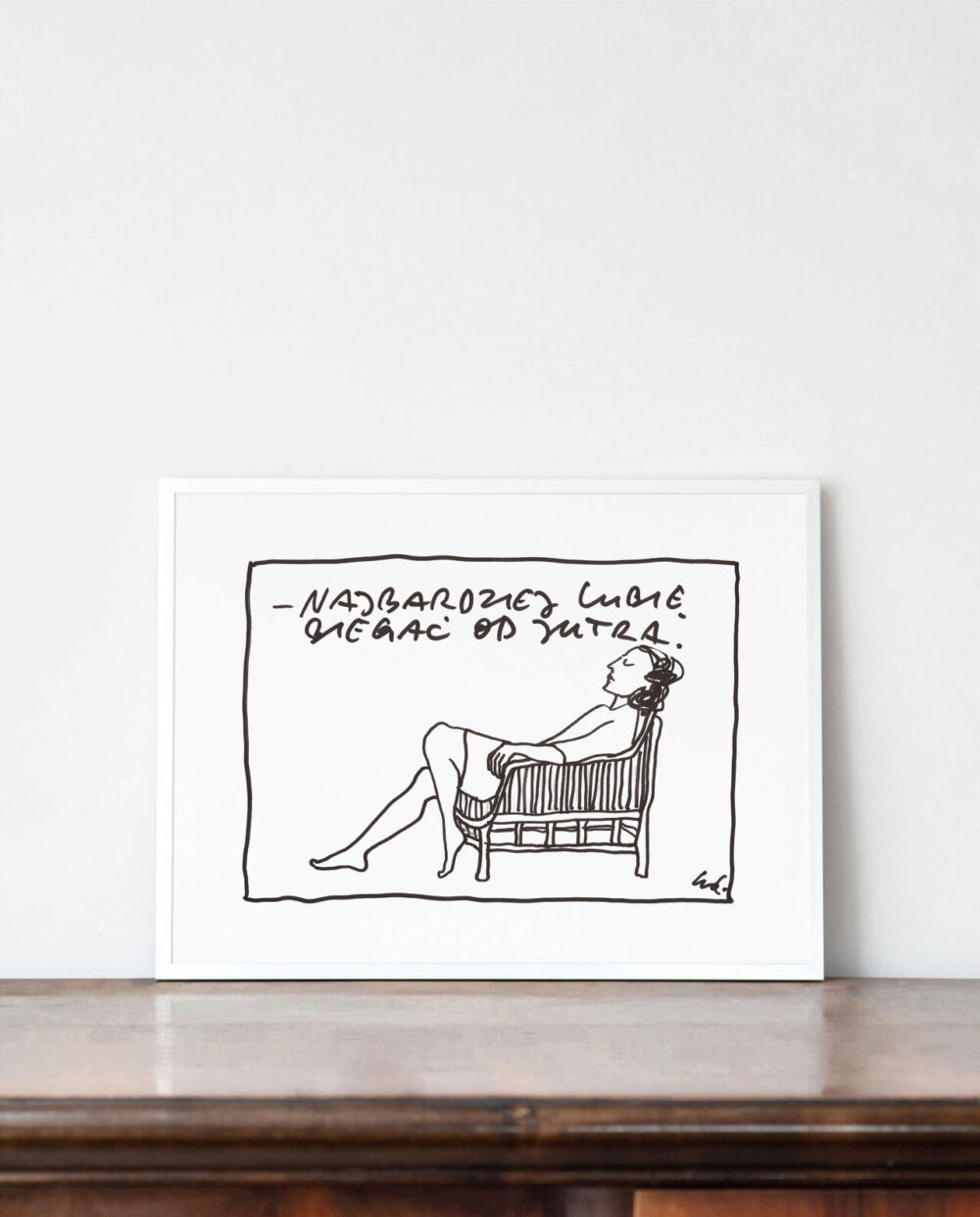 nie biegam, bo nie lubię