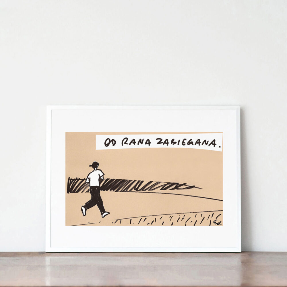 plakat dla zabieganych kobiet