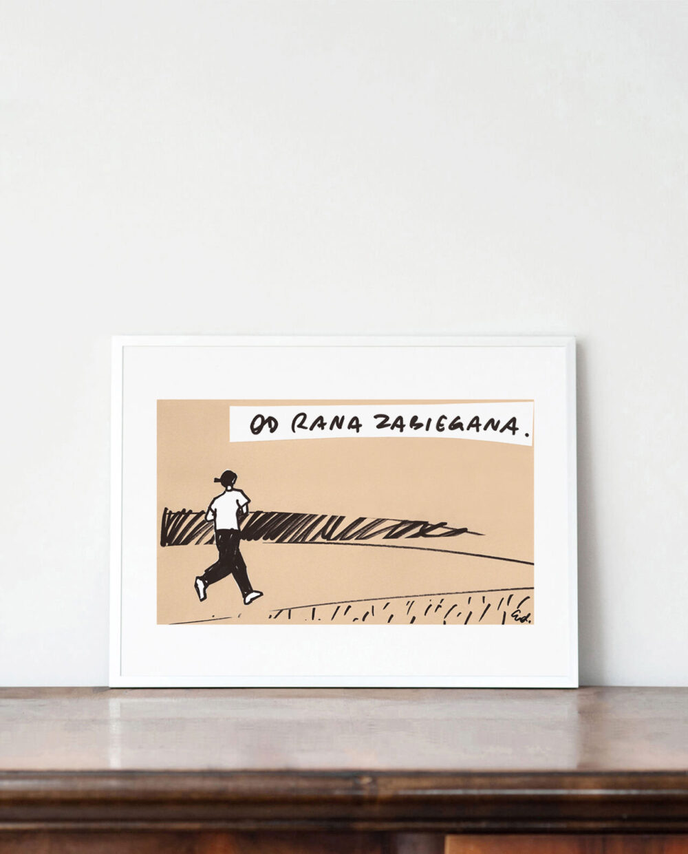 plakat dla zabieganych kobiet