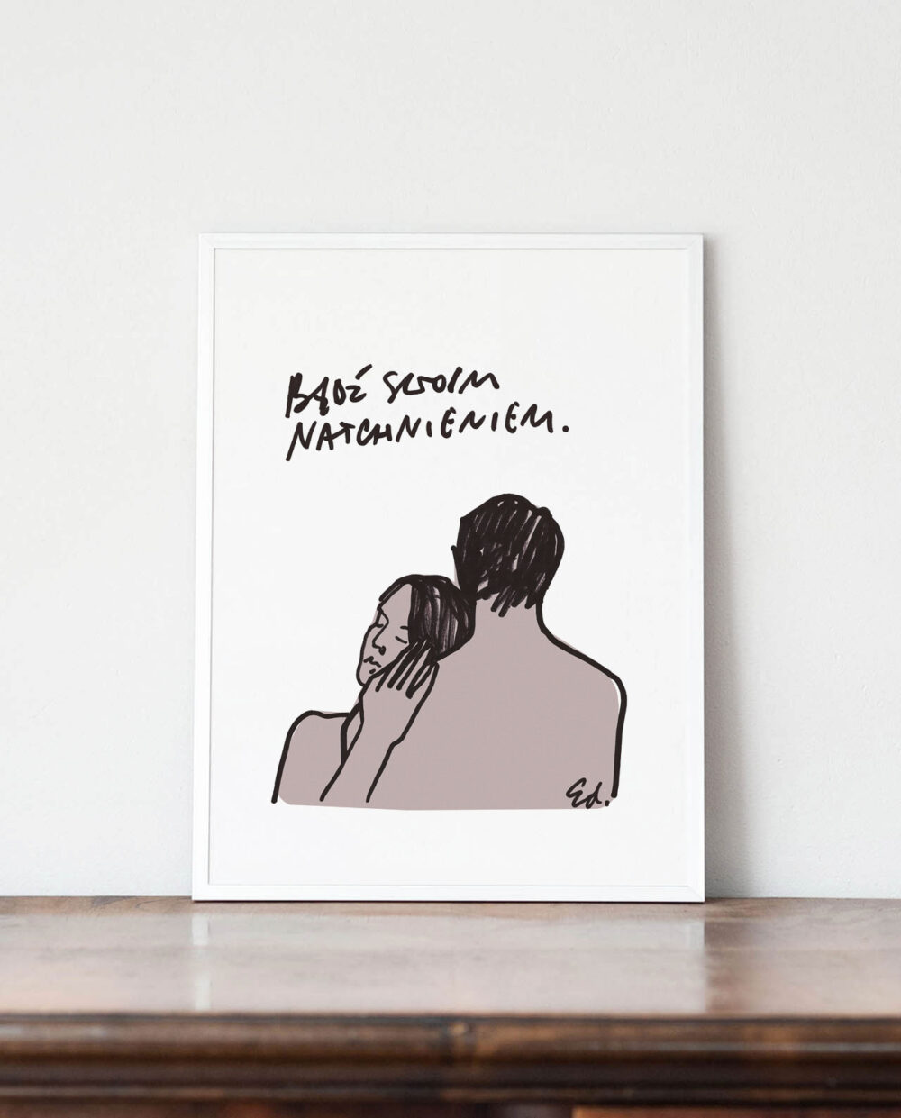 plakat bądź moją muzą