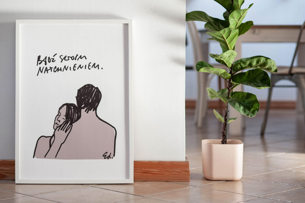 plakat Bądź swoją inspiracją