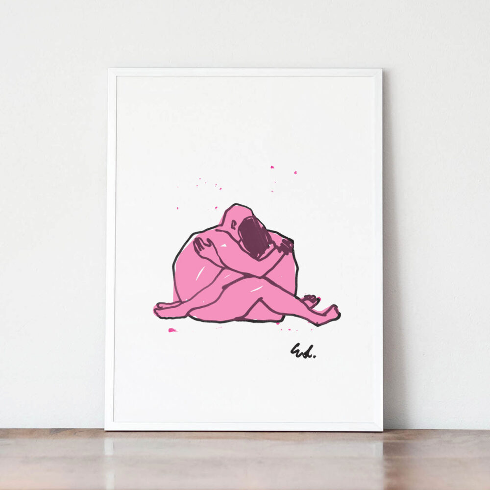 plakat o utraconej równowadze