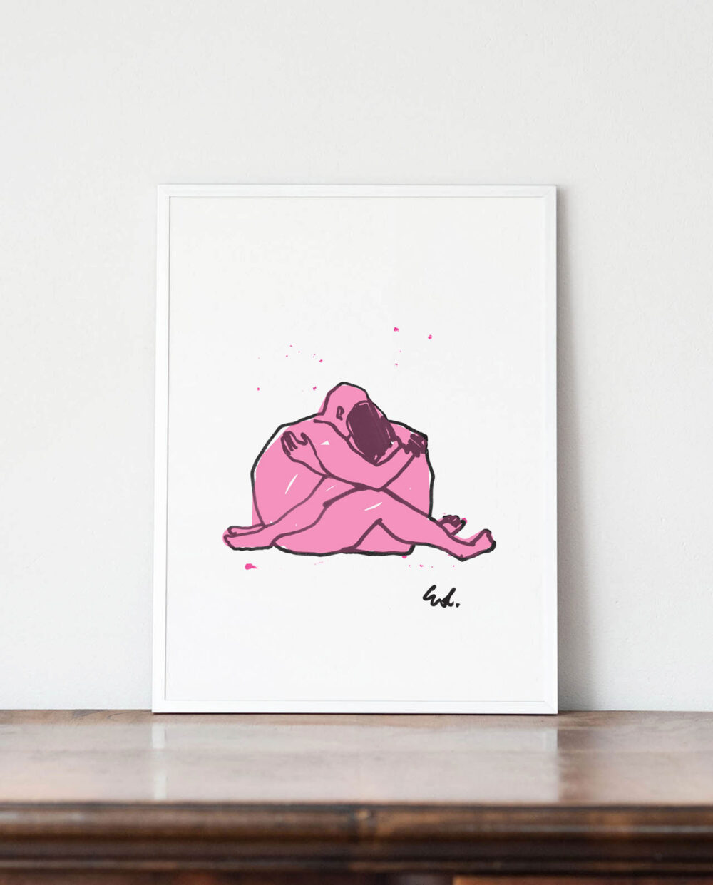 plakat o utraconej równowadze