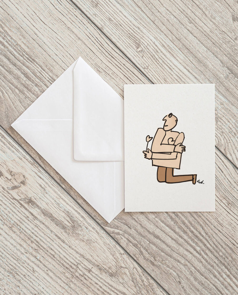 kartka pocztowa wielbiciel