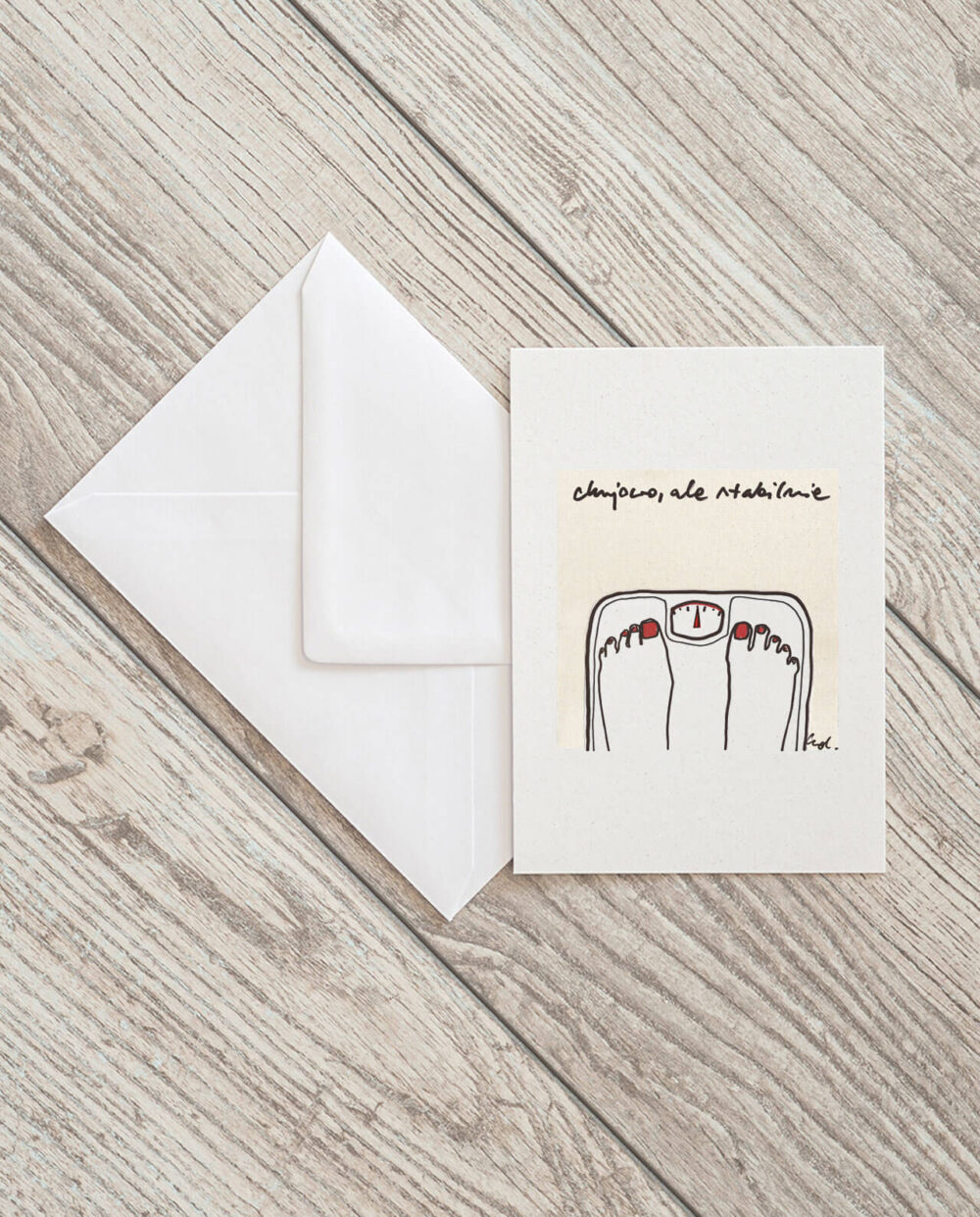 kartka pocztowa chujowo, ale do przodu