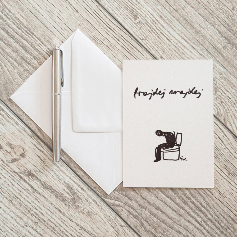 kartka pocztowa black friday