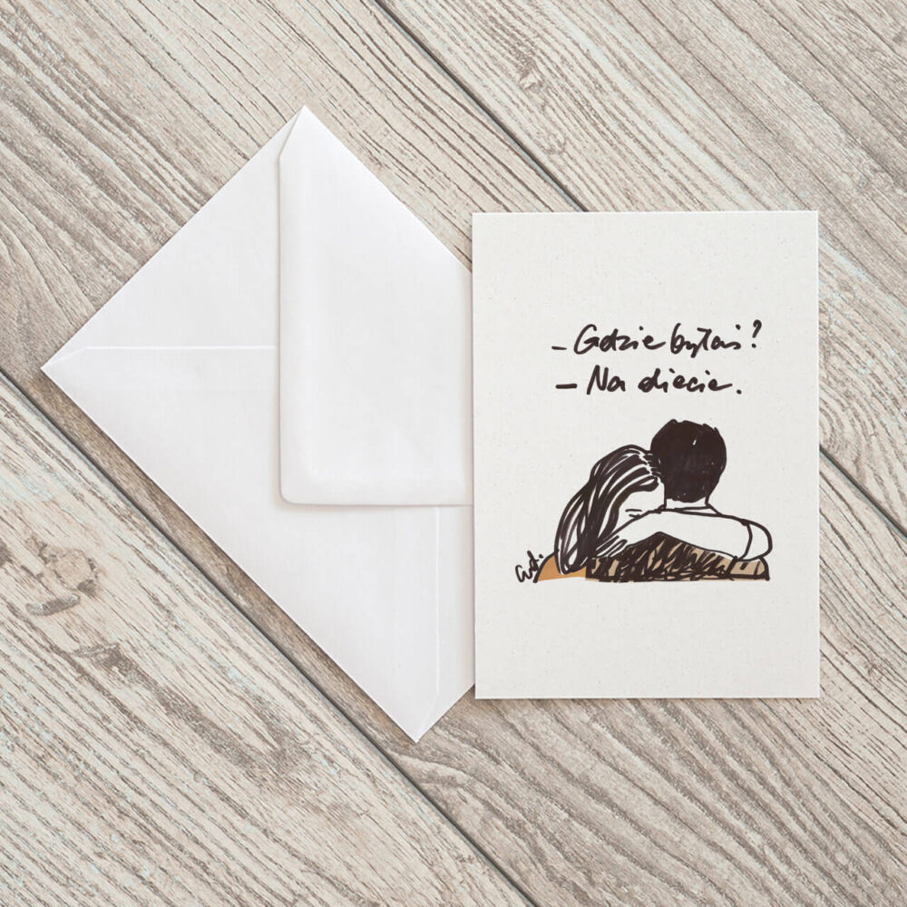 kartka pocztowa na diecie byłam, ale wróciłam