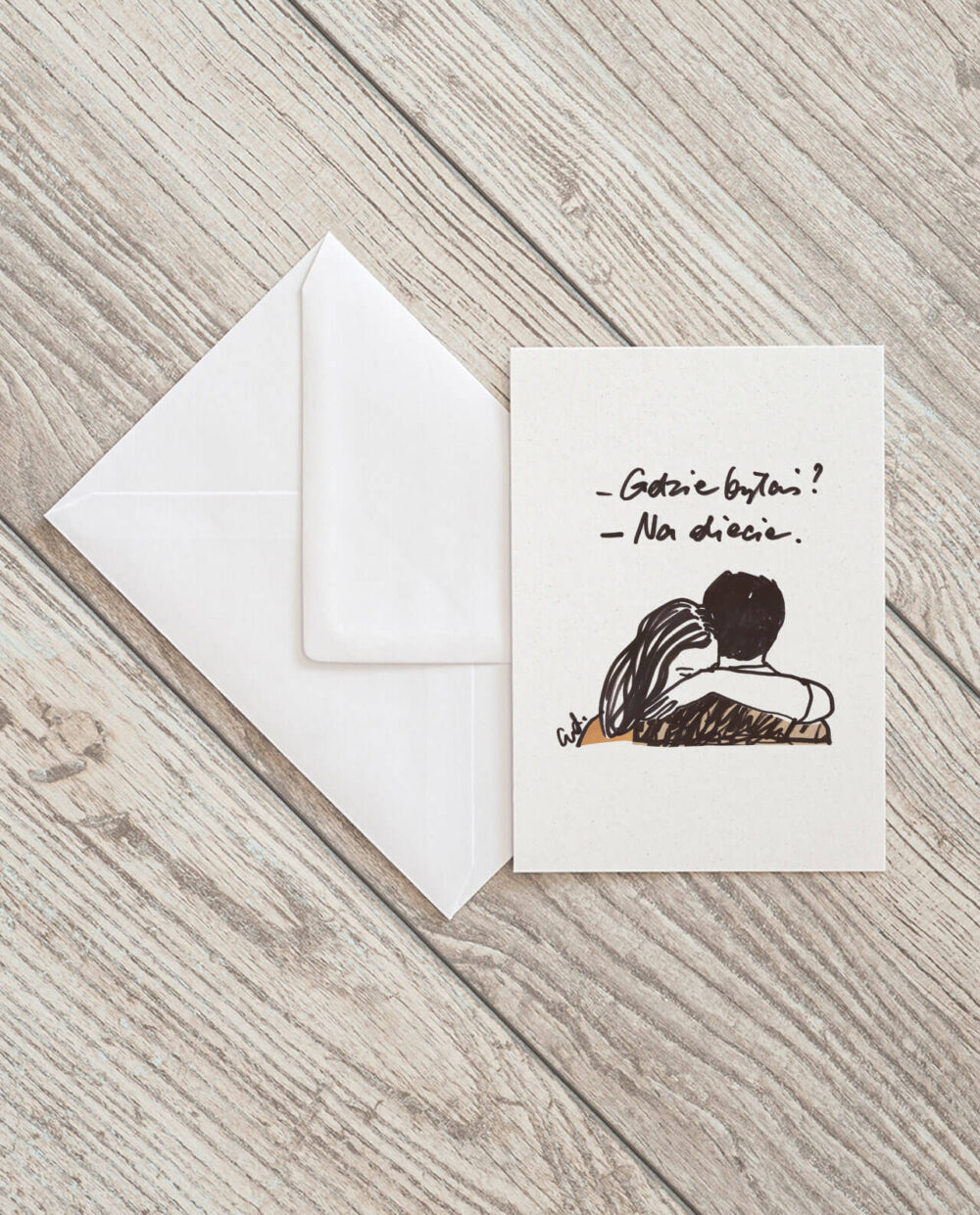 kartka pocztowa na diecie byłam, ale wróciłam