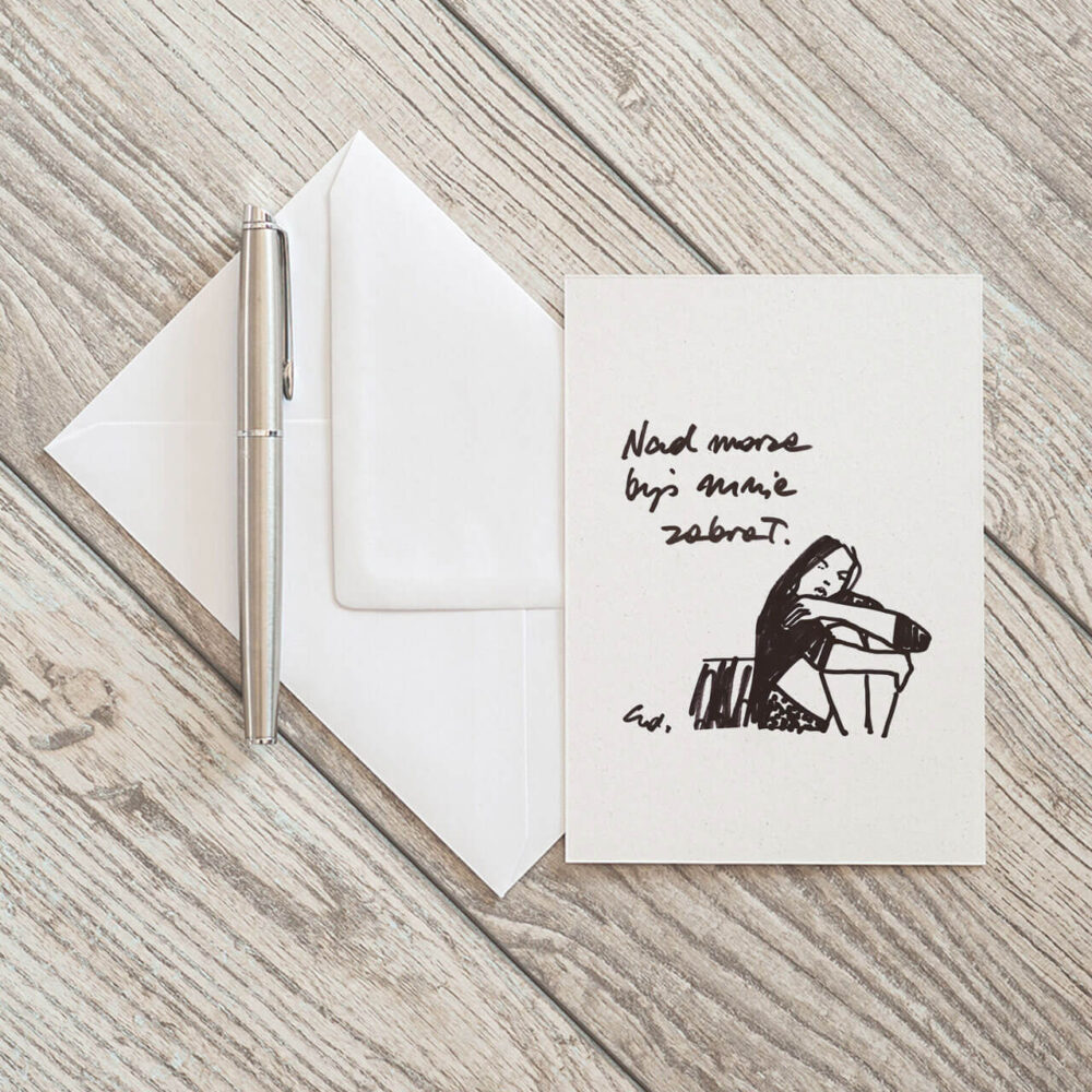 kartka pocztowa Nad morze byś mnie wziął