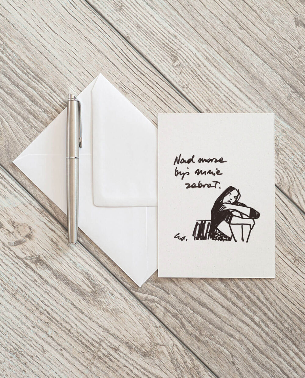 kartka pocztowa Nad morze byś mnie wziął