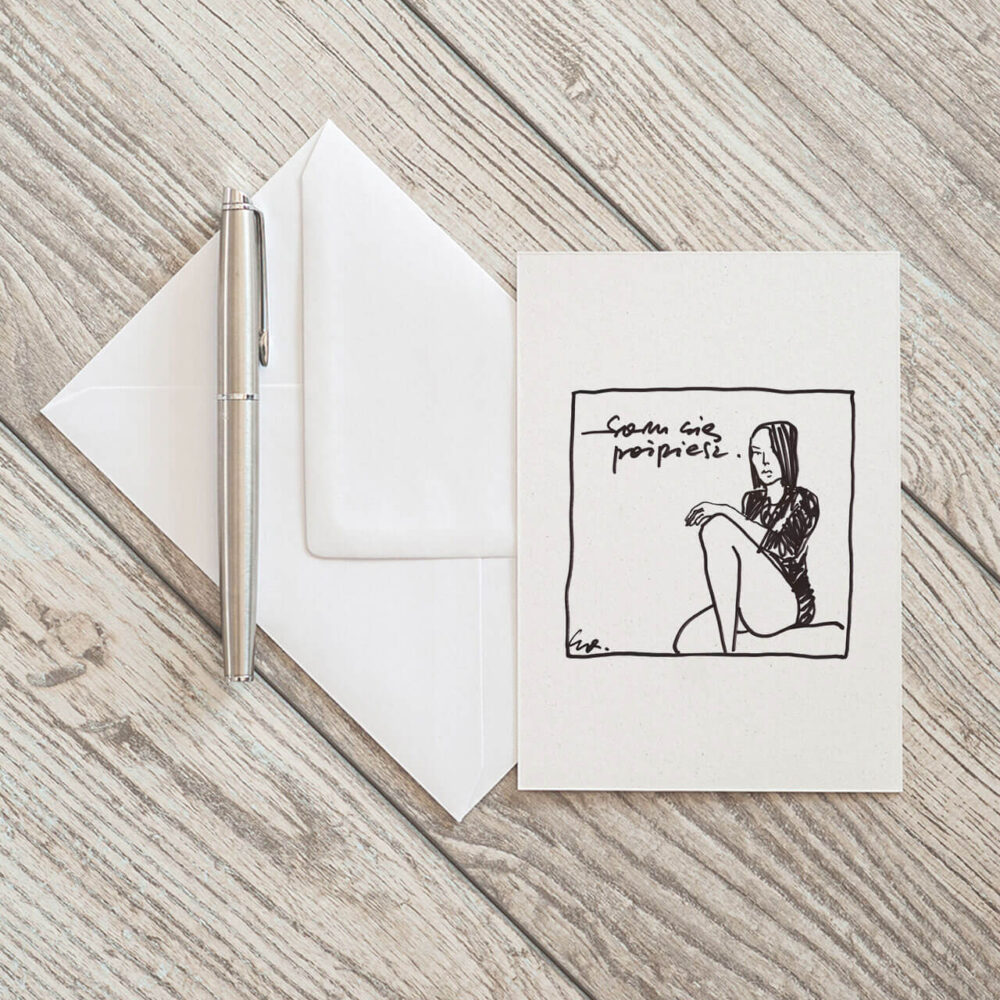 kartka pocztowa sam się ogarnij