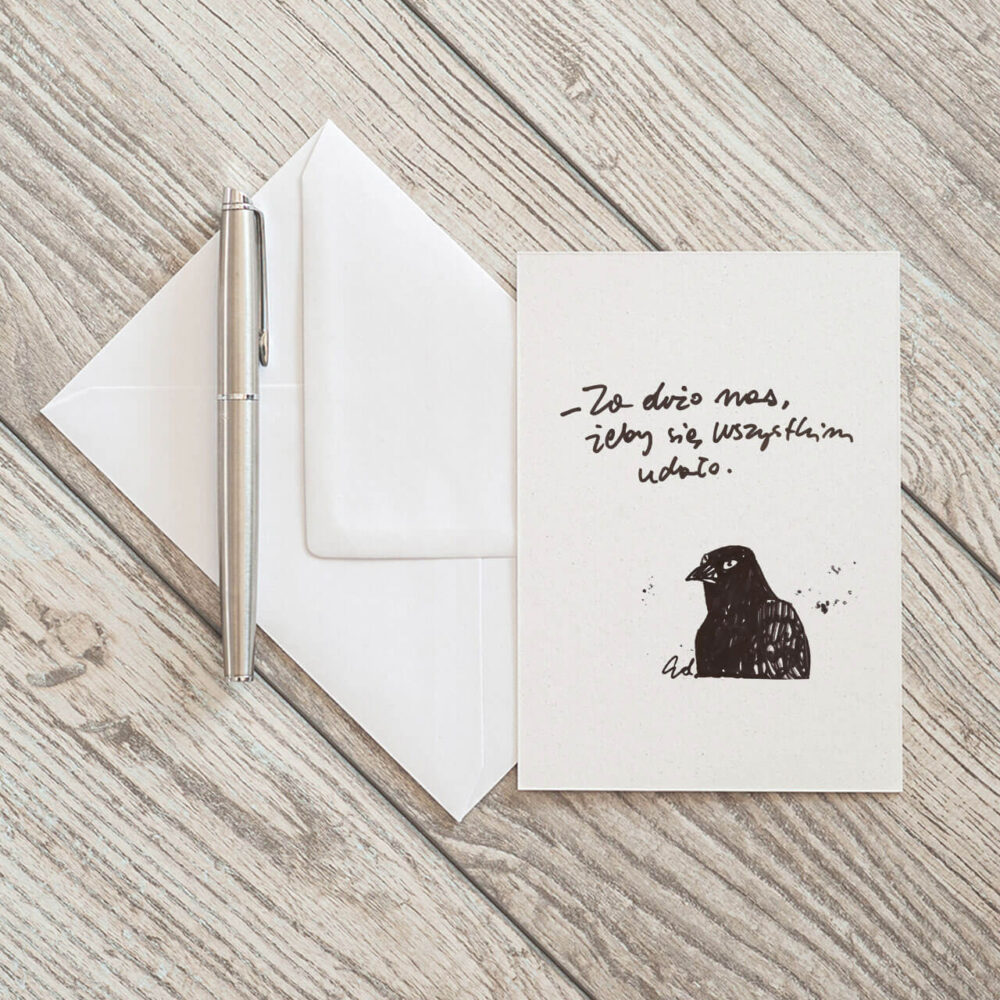 kartka pocztowa nie wszystkim się udaje