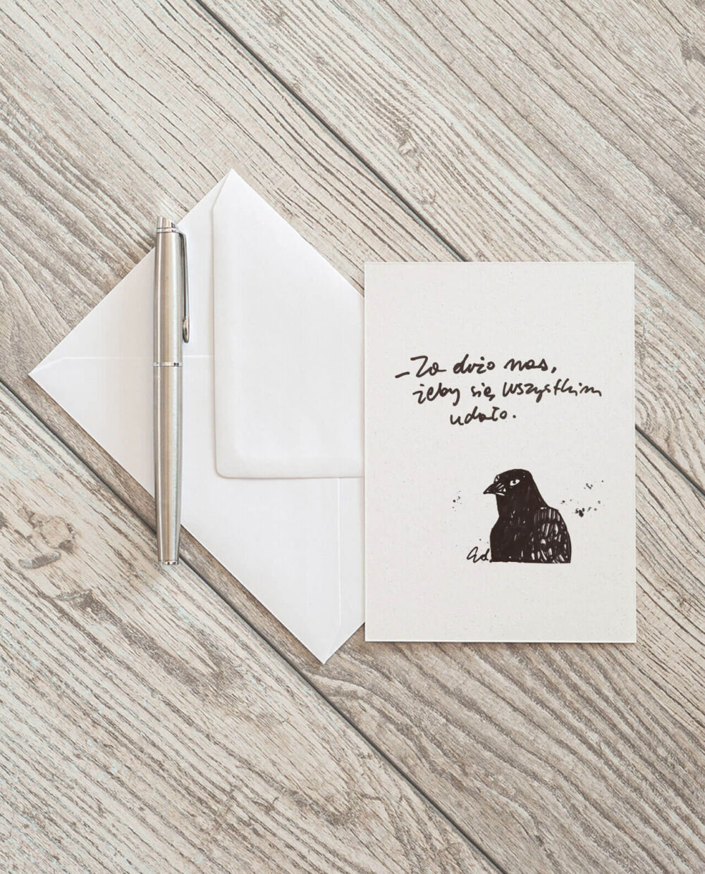 kartka pocztowa nie wszystkim się udaje